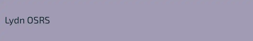 Lydn OSRS
